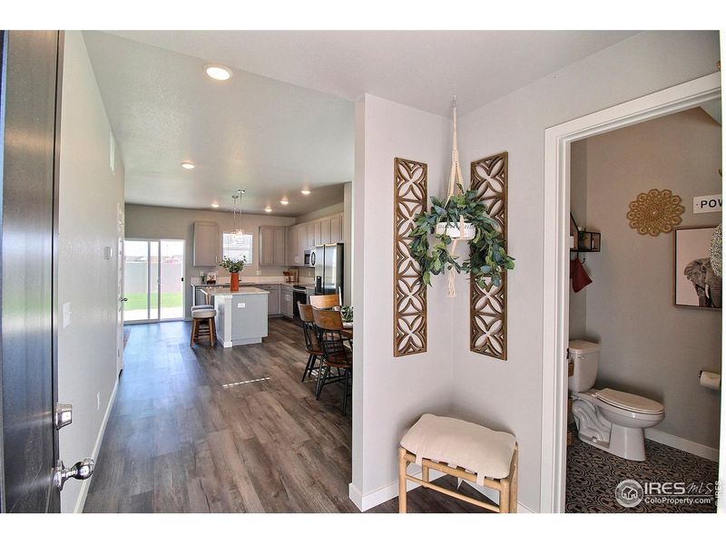 Furnished interior view inside a new home in Liberty Draw, Evans (Image 24).