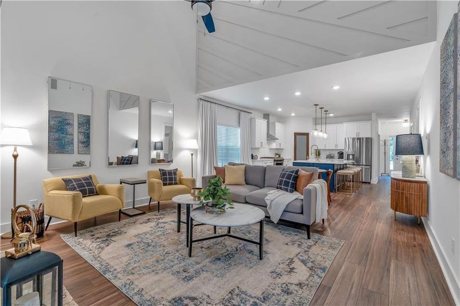 Furnished interior view inside a new home in , Emerson (Image 9).