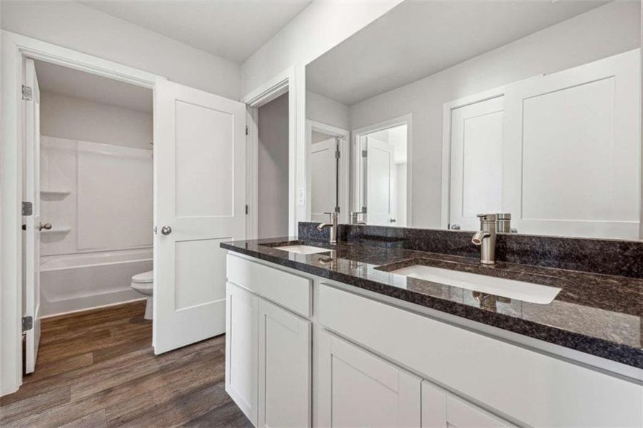 Furnished interior view inside a new home in Southern Hills, McDonough (Image 3).