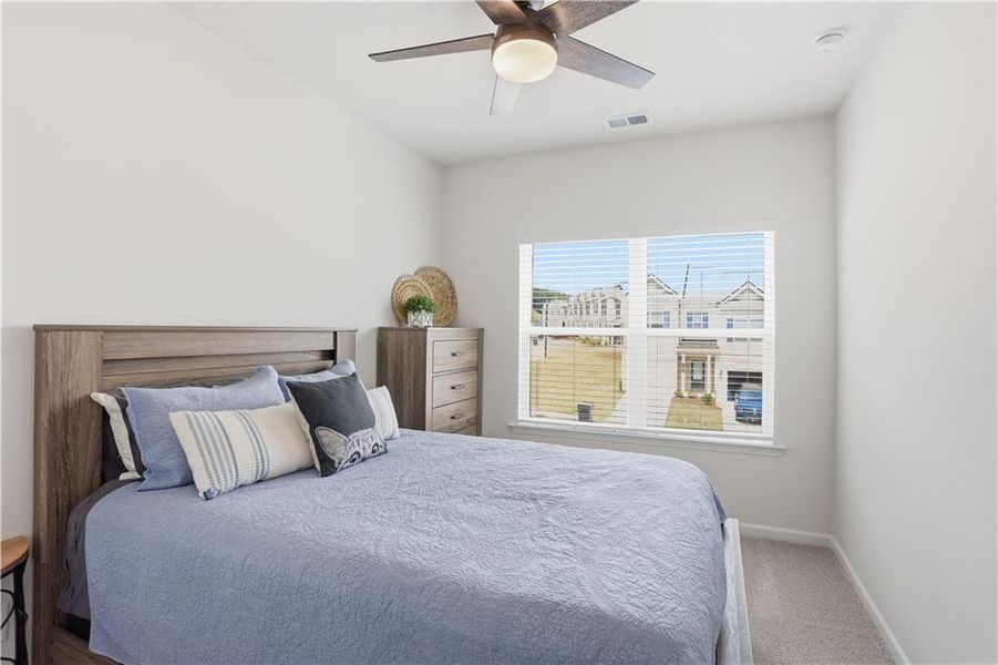 Furnished interior view inside a new home in , Cartersville (Image 8).