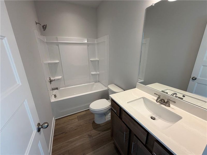 Furnished interior view inside a new home in Mallard’s Landing, Jefferson (Image 13).
