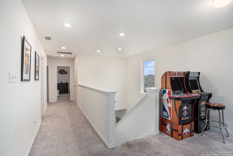 Furnished interior view inside a new home in Medina Crossing, Von Ormy (Image 8).