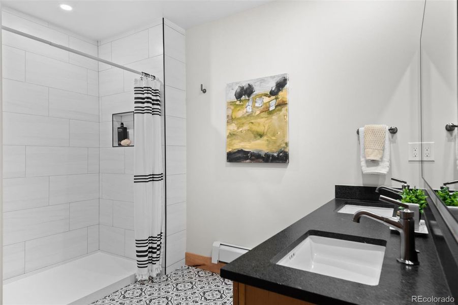 Lower level Bathroom