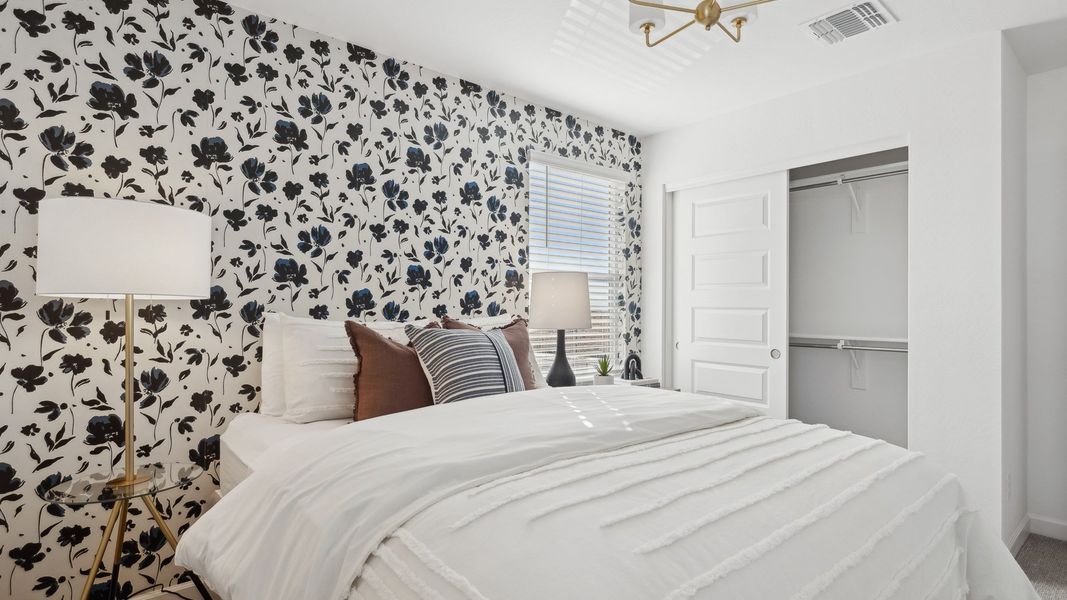 Representative furnished interior of a home built from the Mirage by D.R. Horton in The Buttes at Mystic, Peoria (Image 38).