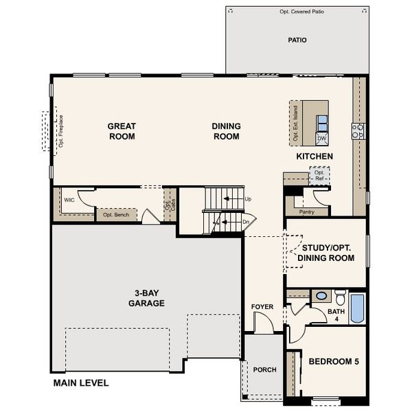 2D floor plan layout of this home in Parkdale Commons, Lafayette, CO (Image 2). 2D floor plan layout of this home in Parkdale Commons, Lafayette, CO (Image 2).