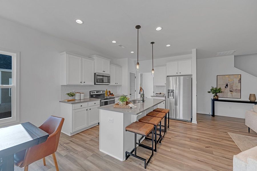 Representative furnished interior of a home built from the Blossom by Great Southern Homes in Oak Hollow, Longs (Image 13).
