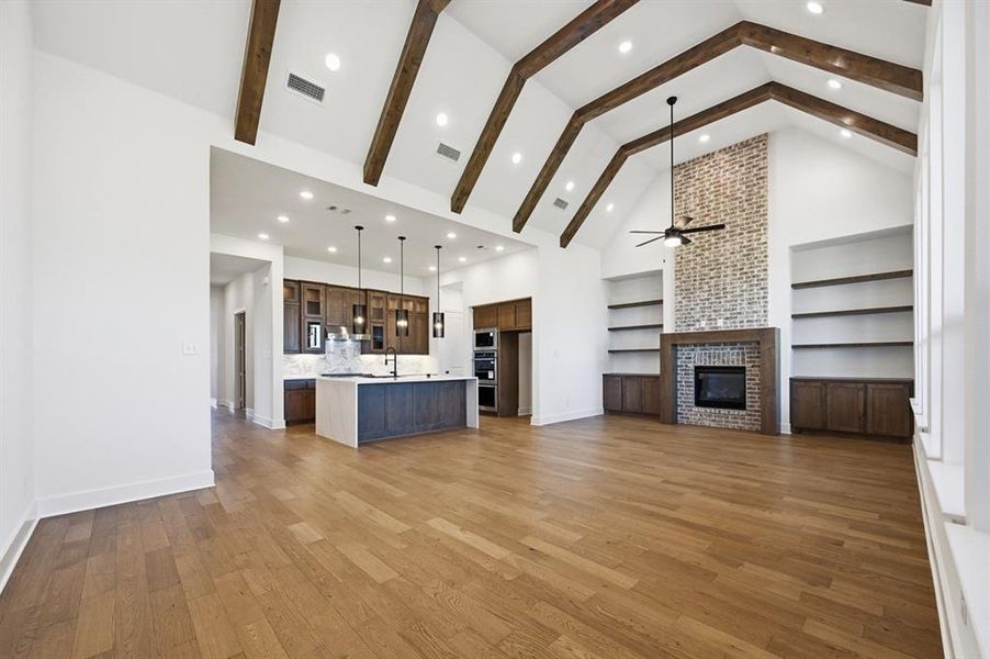 Spacious, unfurnished interior of a new home in Canyon Creek Estates, Sherman (Image 13). Spacious, unfurnished interior of a new home in Canyon Creek Estates, Sherman (Image 13).