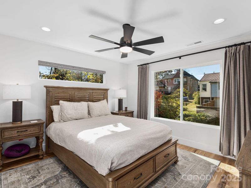Furnished interior view inside a new home in , Asheville (Image 13). Furnished interior view inside a new home in , Asheville (Image 13).