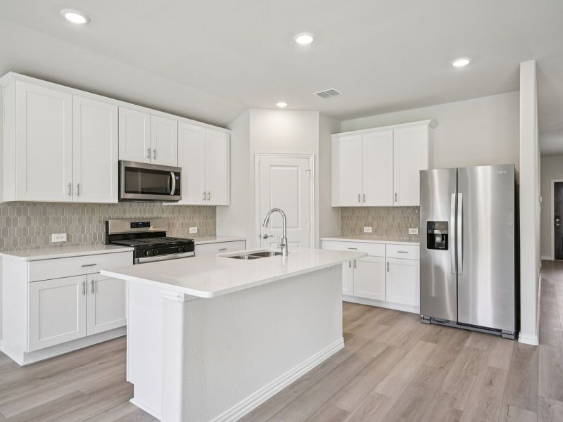 Furnished interior view inside a new home in Westmoor, Sherman (Image 8). Furnished interior view inside a new home in Westmoor, Sherman (Image 8).
