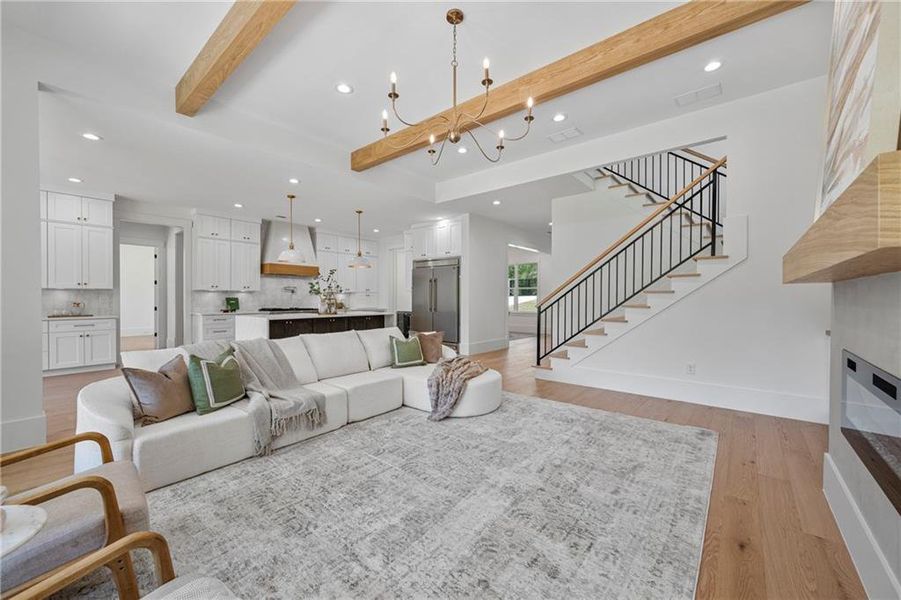Furnished interior view inside a new home in , Lawrenceville (Image 57).