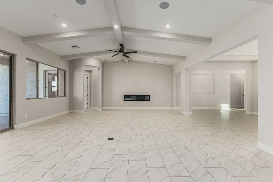 Spacious, unfurnished interior of a new home in Bellero Estates, Queen Creek (Image 19). Spacious, unfurnished interior of a new home in Bellero Estates, Queen Creek (Image 19).