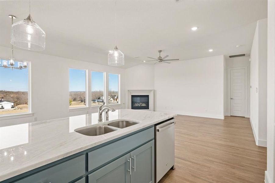 Furnished interior view inside a new home in Rocky Top Ranch, Reno (Image 8).