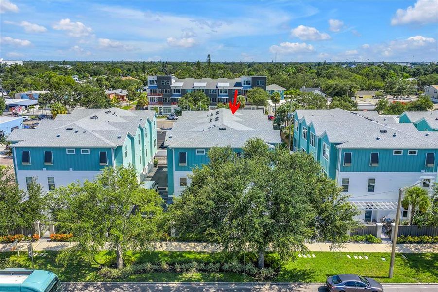 Front exterior of a new home in , St. Petersburg, FL, highlighting curb appeal (Image 20).