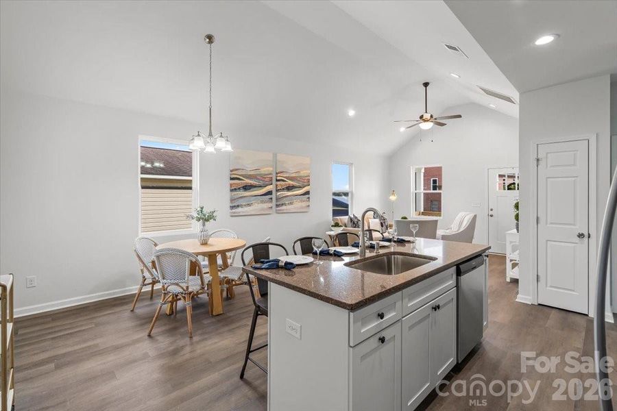 Floorplan staged in another location