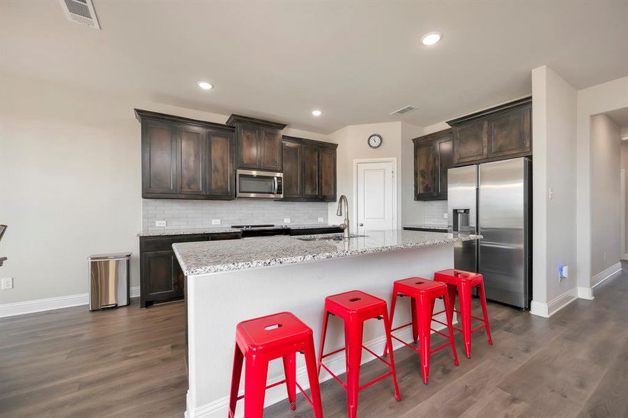 Furnished interior view inside a new home in Fair Oaks, Bridgeport (Image 7).