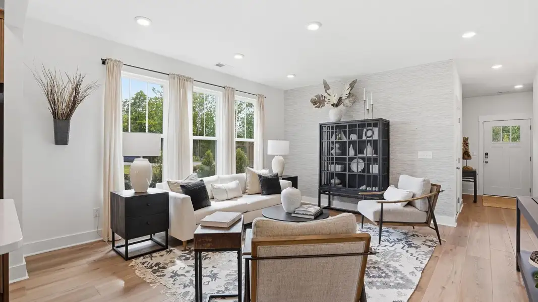 Furnished interior view inside a new home in Marion Square, Greenville (Image 9).