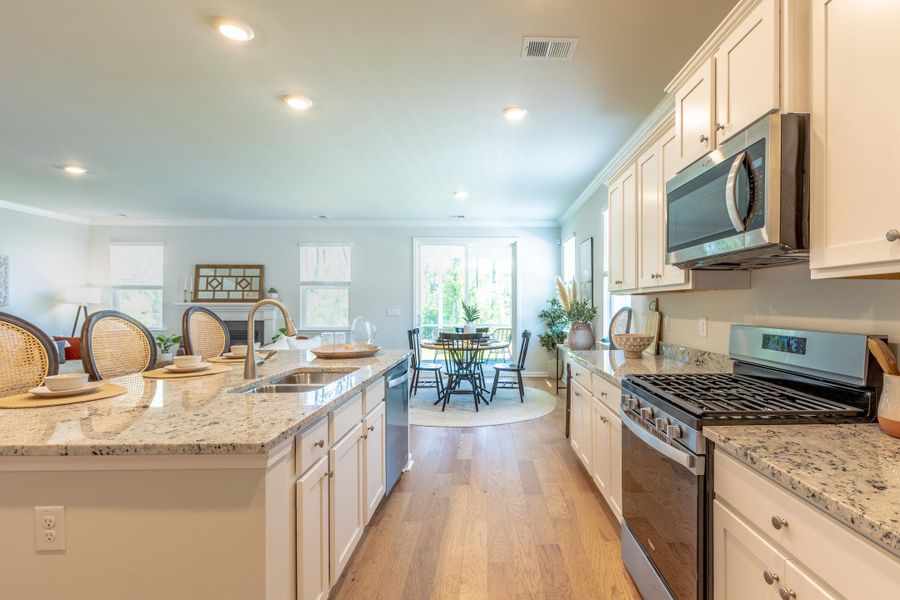 Furnished interior view inside a new home in Mallard Crossing, Summerville (Image 21).