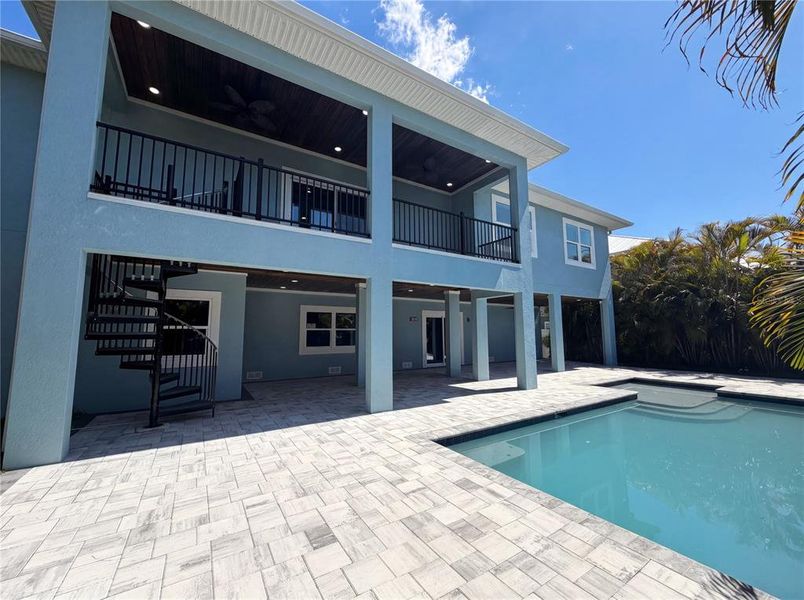 Exterior details and patio area of a home in , Dunedin (Image 23).