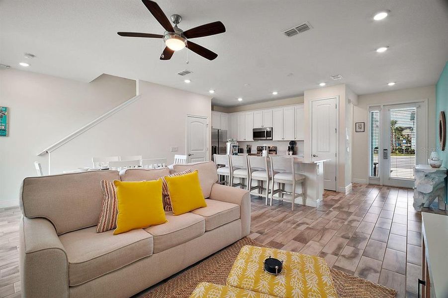 Furnished interior view inside a new home in , Kissimmee (Image 13). Furnished interior view inside a new home in , Kissimmee (Image 13).