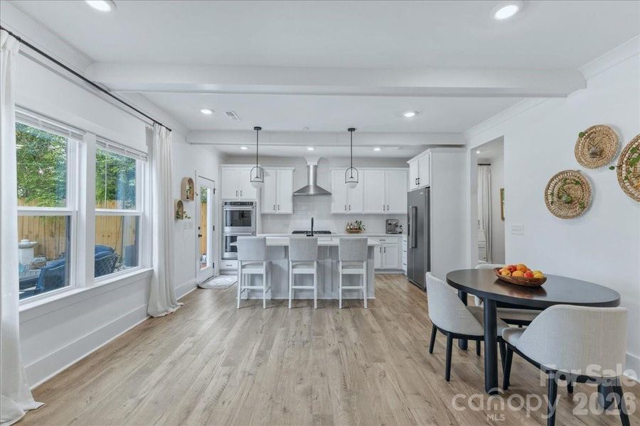 Furnished interior view inside a new home in , Charlotte (Image 37). Furnished interior view inside a new home in , Charlotte (Image 37).