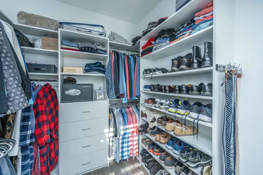 Close-up of interior finishes inside a home in Hayes Park, Johns Island (Image 22).