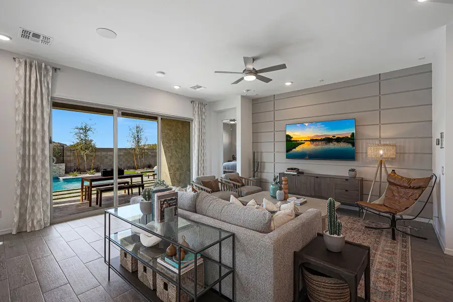 Representative furnished interior of a home built from the Slate by Mattamy Homes in Empire Pointe, Queen Creek (Image 27). Representative furnished interior of a home built from the Slate by Mattamy Homes in Empire Pointe, Queen Creek (Image 27).