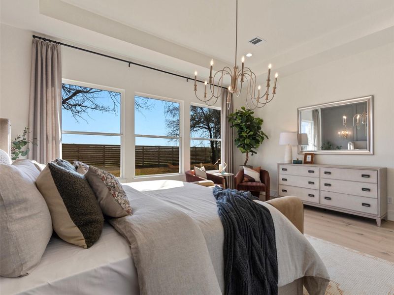 Furnished interior view inside a new home in , Smithville (Image 18).