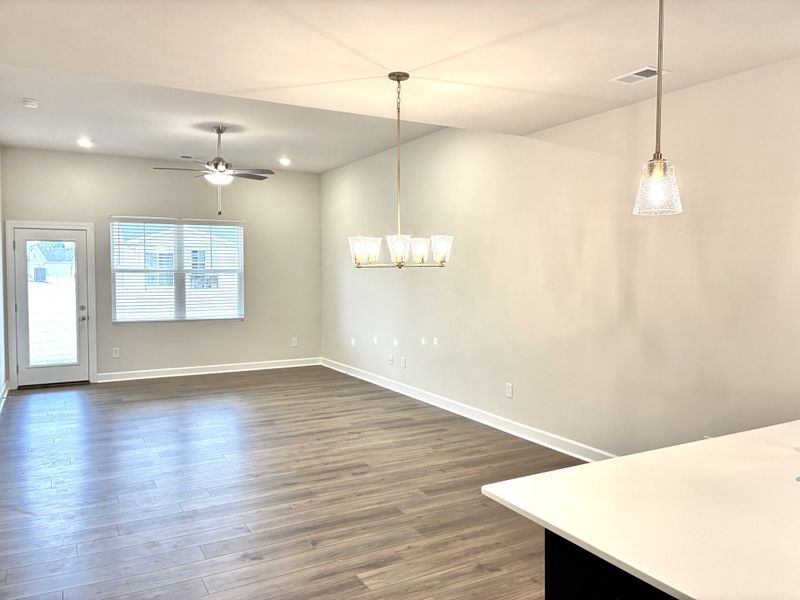 Spacious, unfurnished interior of a new home in Reidville Town Center, Reidville (Image 11).
