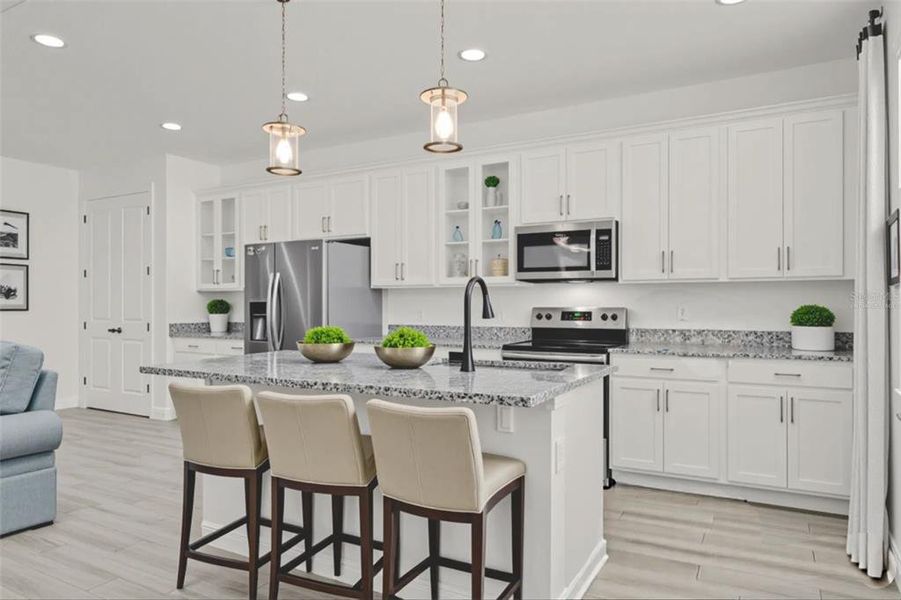 Furnished interior view inside a new home in , Orlando (Image 7).