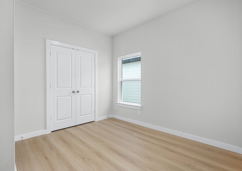 Spacious secondary bedroom
