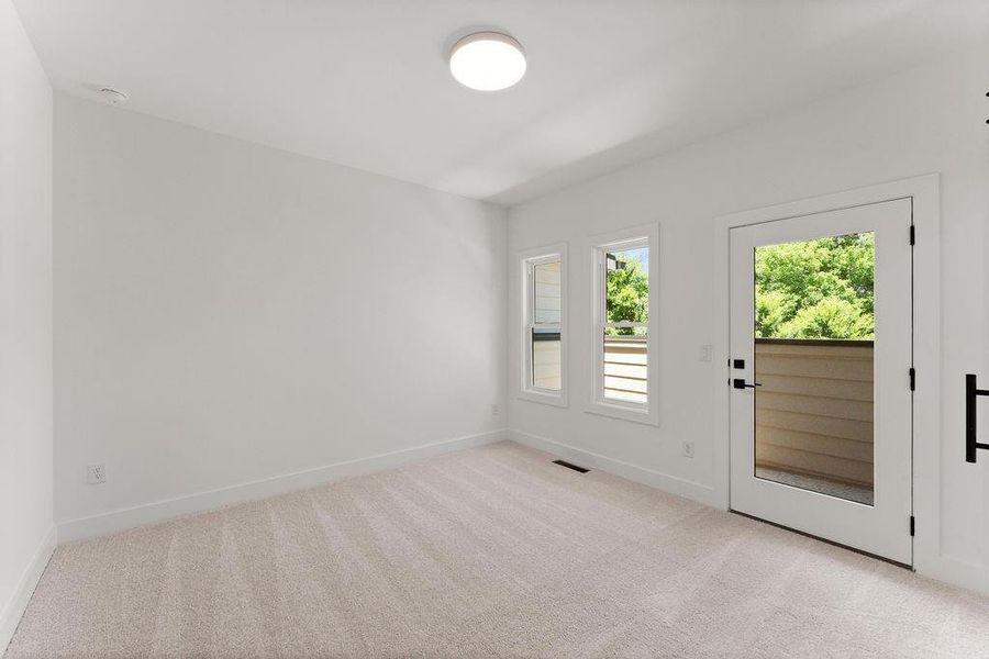 Spacious, unfurnished interior of a new home in The Carlyle, Marietta (Image 19).
