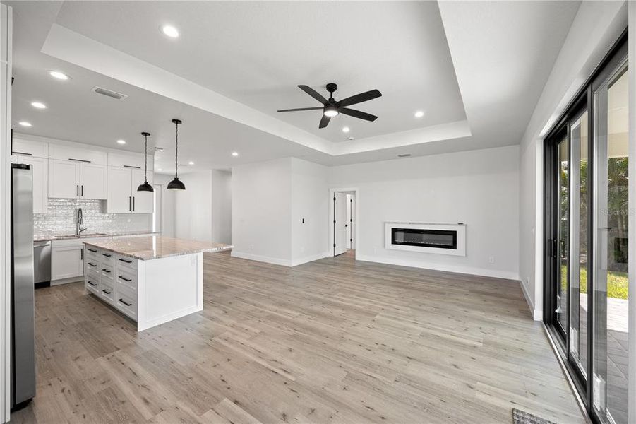 Furnished interior view inside a new home in , Rotonda West (Image 4).