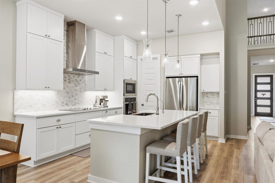 Furnished interior view inside a new home in , Georgetown (Image 16).