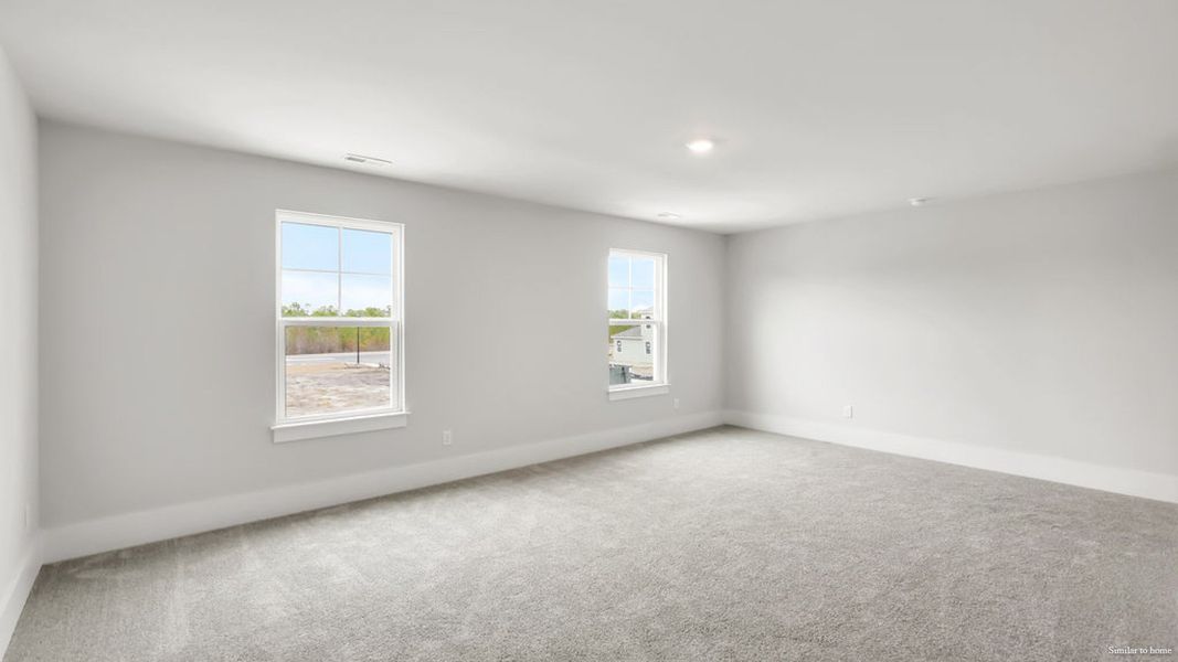Spacious, unfurnished interior of a new home in Vineyard Trail, Jacksonville (Image 25).