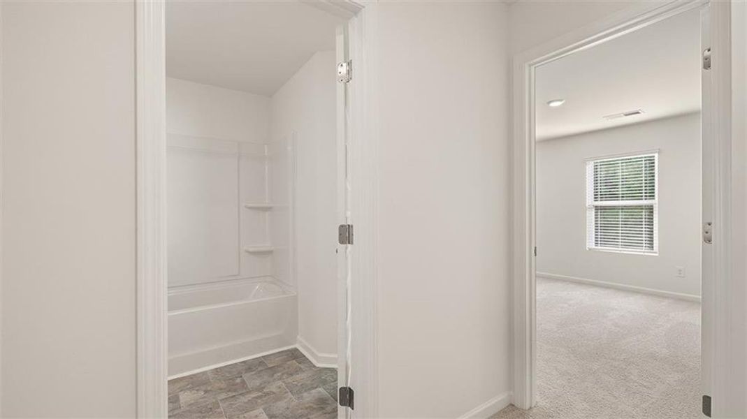 Spacious, unfurnished interior of a new home in Preserve at Dove Creek, Statham (Image 40). Spacious, unfurnished interior of a new home in Preserve at Dove Creek, Statham (Image 40).