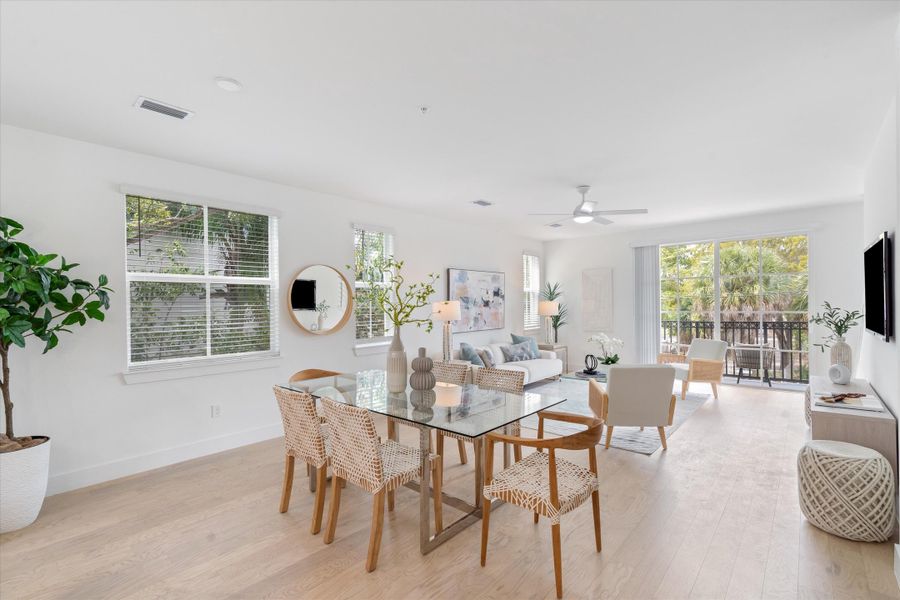 Extra Windows bc it is an end unit