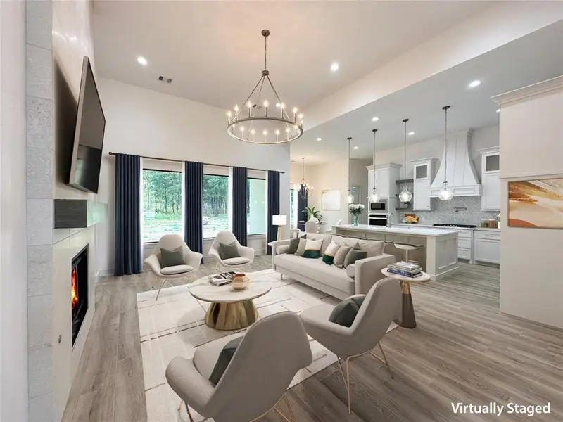 Furnished interior view inside a new home in , Dayton (Image 13).