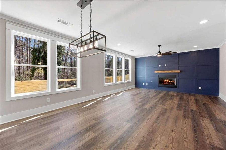 Spacious, unfurnished interior of a new home in , Monroe (Image 35).