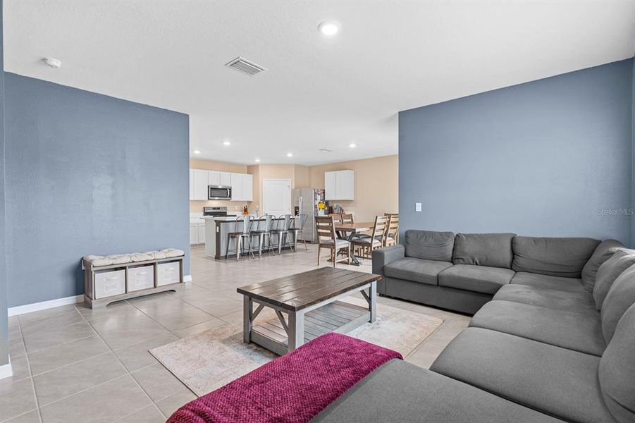 Furnished interior view inside a new home in Farm at Varrea, Plant City (Image 41). Furnished interior view inside a new home in Farm at Varrea, Plant City (Image 41).