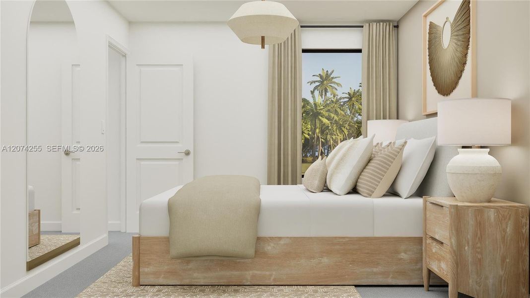 Furnished interior view inside a new home in Solterra, Sunrise (Image 6).