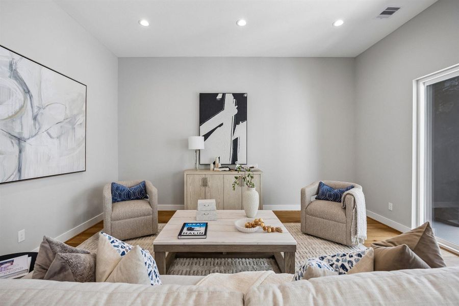 Furnished interior view inside a new home in , Houston (Image 18). Furnished interior view inside a new home in , Houston (Image 18).