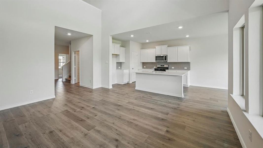 Spacious, unfurnished interior of a new home in Lilybrooke at Legacy Hills, Celina (Image 32). Spacious, unfurnished interior of a new home in Lilybrooke at Legacy Hills, Celina (Image 32).