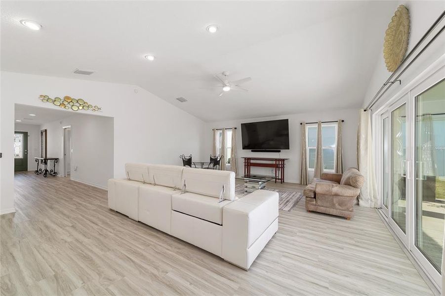 Furnished interior view inside a new home in , The Villages (Image 28).