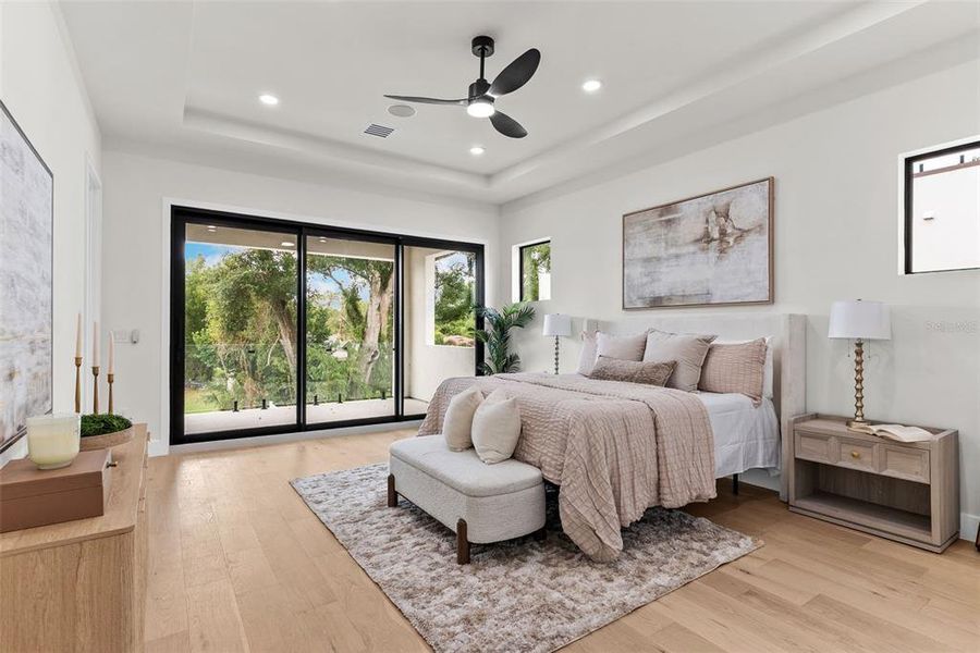 Furnished interior view inside a new home in , Tampa (Image 14).
