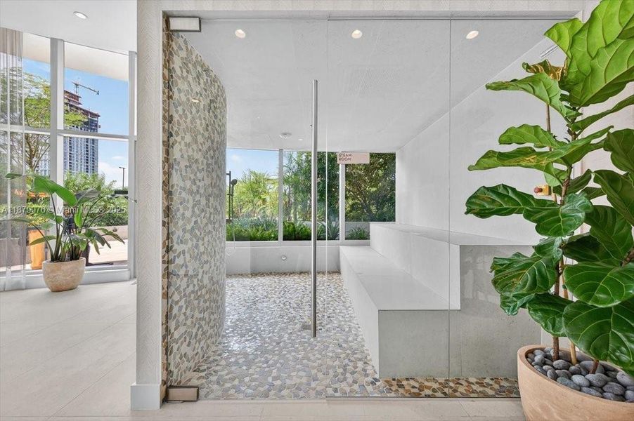 Furnished interior view inside a new home in , Miami (Image 14).