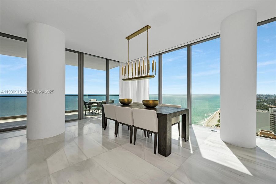 Furnished interior view inside a new home in , Hallandale Beach (Image 17).
