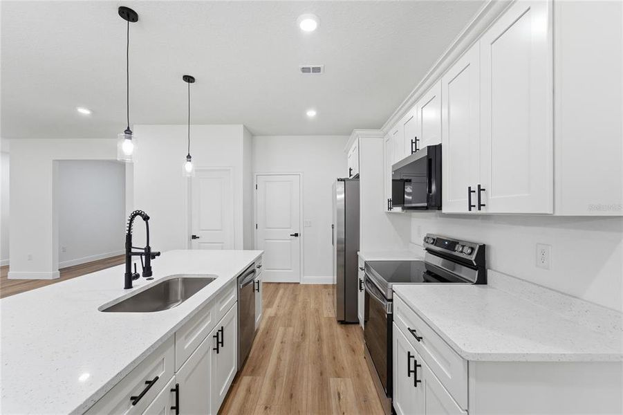 Furnished interior view inside a new home in , Ocala (Image 9).