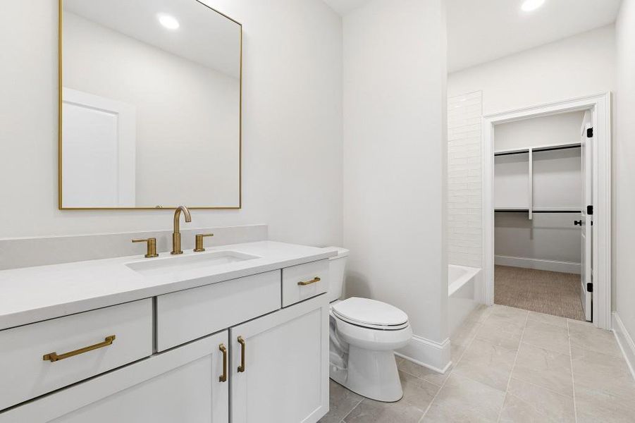 Furnished interior view inside a new home in , Marietta (Image 17).