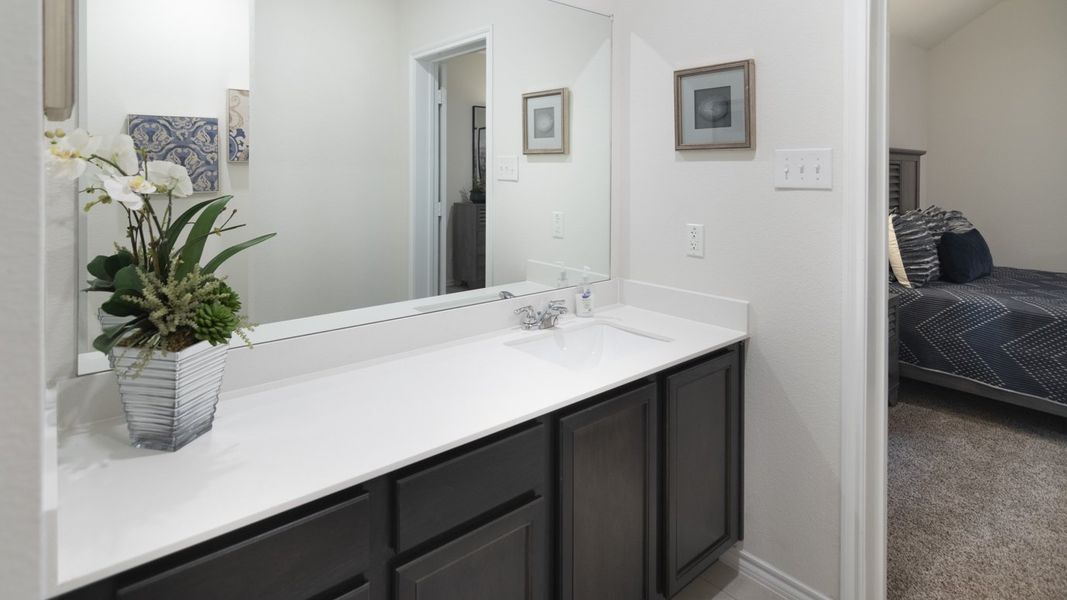 Furnished interior view inside a new home in Wildcat Ranch, Crandall (Image 6).