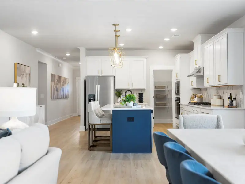 Furnished interior view inside a new home in Riverwood Farm, Piedmont (Image 4).